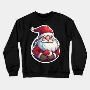 Christmas 2024 Santa Claus Design Crewneck Sweatshirt